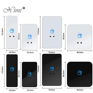 12V 24V Touchless Sensor Exit Button Door Release Switch IR Contactless Infrared No Touch Exit Button 3-15cm Distance Adjustable
