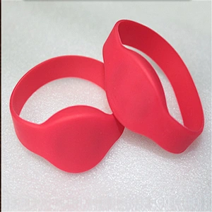 125KHz 13.56MHZ RFID Waterproof Wristband Smart Tag Keyfob Proximity EM4100 Bracelet Tag 65mm For Access Control Card 1pcs