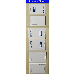 Rewritable RFID Proximity H-ID Thick  White Card 125khz HID PROX II Clamshell Card 1Pcs