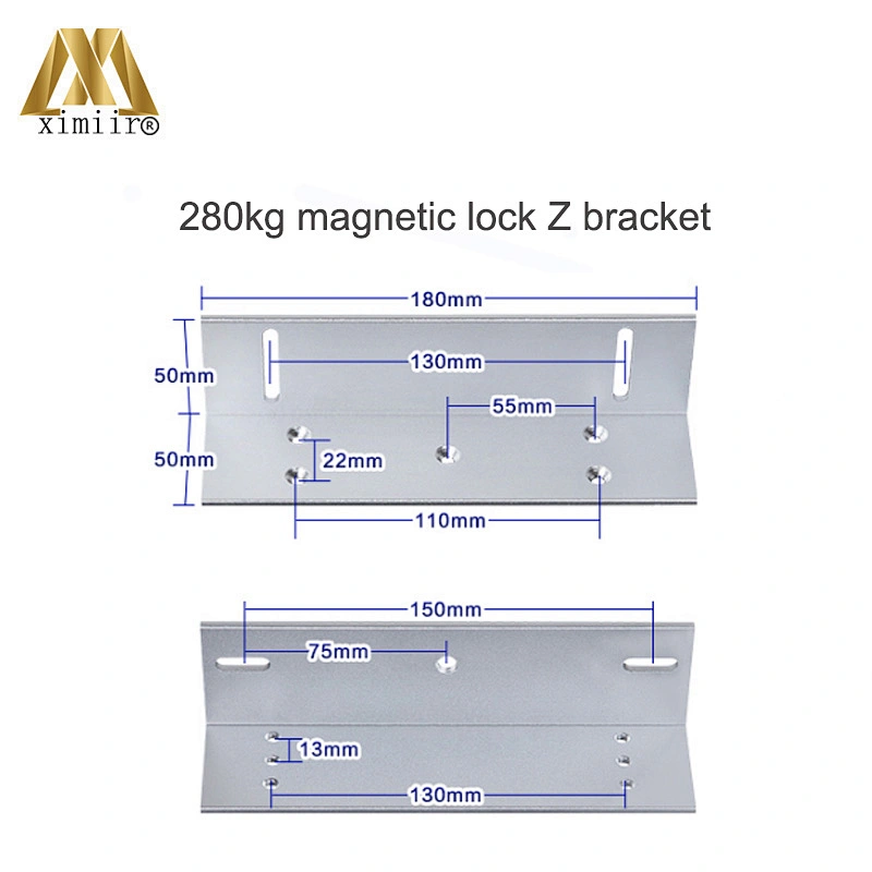 DC12V 280KG ZL Bracket Use For 280KG EM Lock Magnetic Lock Door Access Control For All Kinds Of Doors ZL Bracket