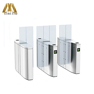 Automation gate barrier flap turnstile  reader Access Control System Security for Tourism.