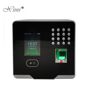 Face Recognition Biometric Fingerprint Access Control System Time Attendance with Temperature Detection Module TDM95E