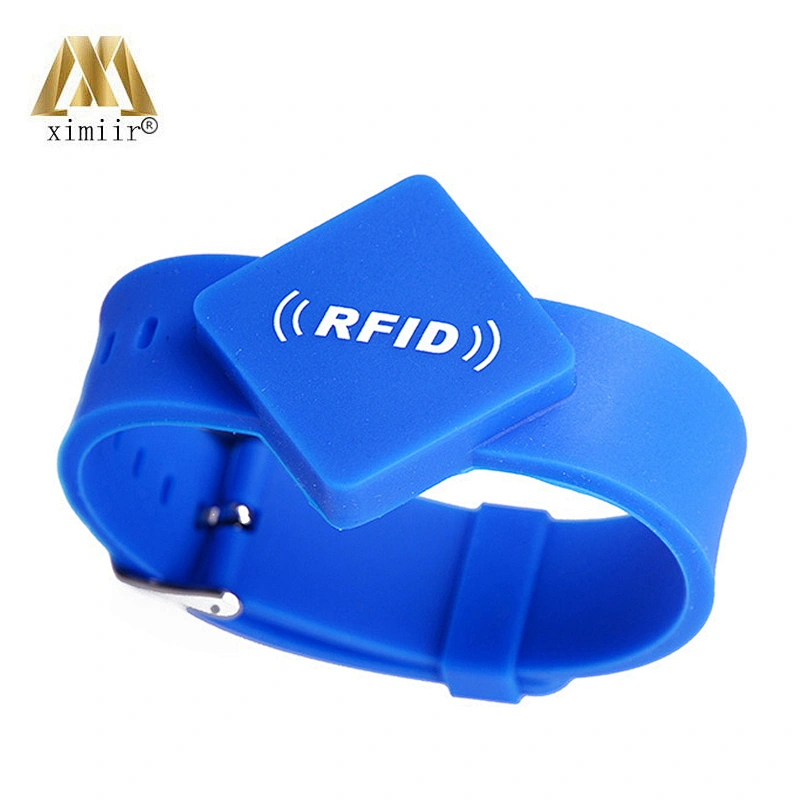 10pcs/lot RFID Waterproof Smart Wristband Adjustable Access Control Card Bracelet