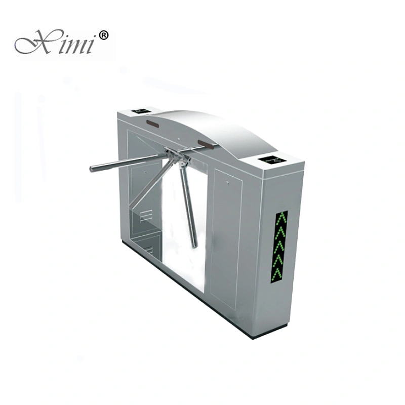 Good Quality 1.2mm Thickness Stainless Steel Smart Turnstile Tripod Smart Door Turnstile Gate Biometric Access Control Barrier