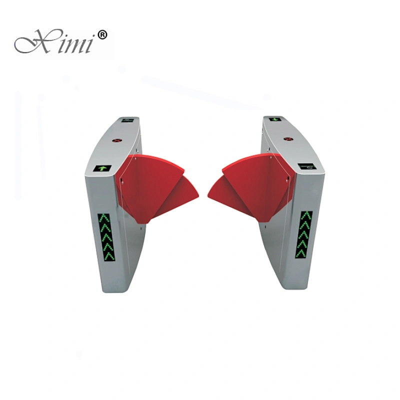 China Turnstile Factory OEM ODM SUS304 Smart Swing Gate Turnstile Access Control Face Fingerprint Flap Barrier Turnstile