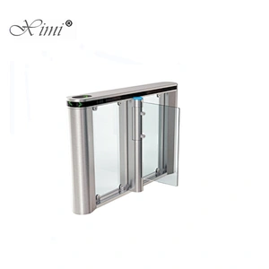 Face/Fingerprint/RFID Card Speed Gate Access Control Turnstile SUS304 1.2 Thickness High Speed Swing Gate Turnstile