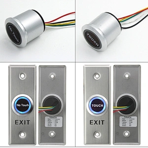 IP65 Waterproof No Touch Exit Button Infrared Sensor Switch  Contactless Door Release Exit Button 304 Stainless Steel