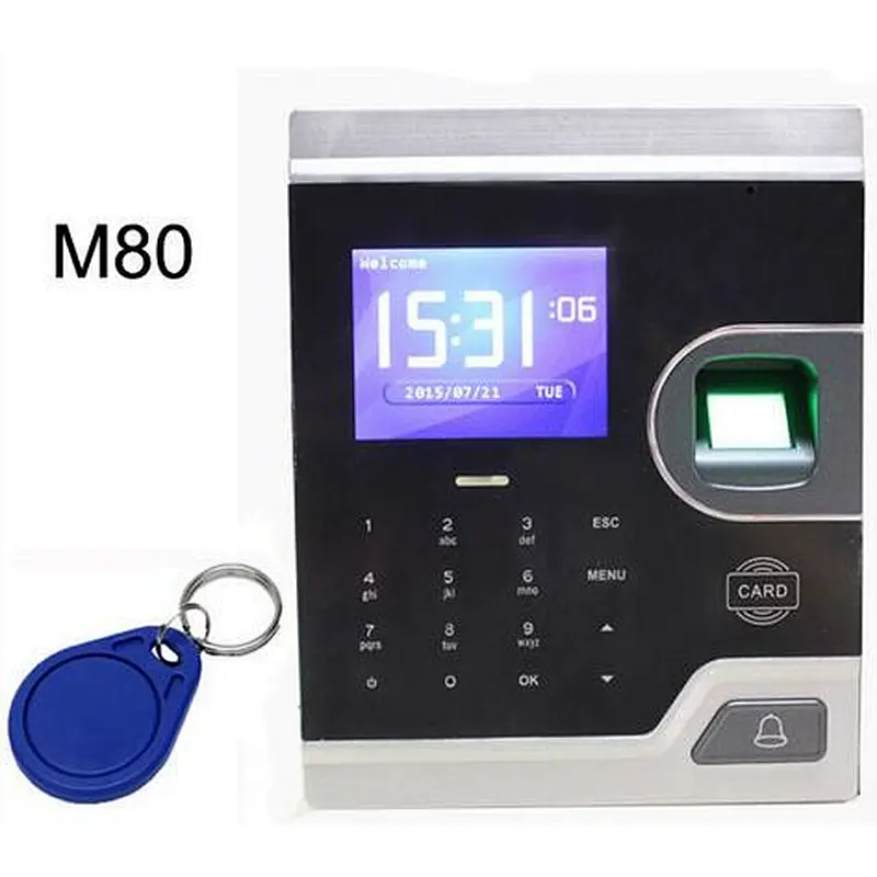 MF181 TCP/IP fingerprint door access control system time and attendance optional RFID/EM card readder or Mi-fare card reader