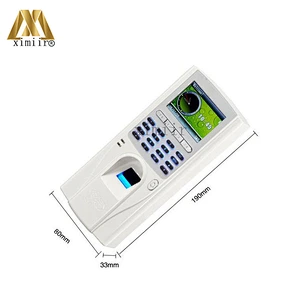 Biometric Fingerprint Access Control XM33 With 13.56Mhz IC Card Reader TCP/IP Fingerprint Time Clock