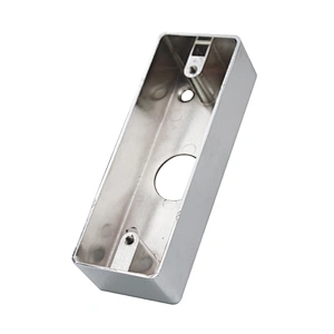 Thickness Zinc Alloy Back Box for Access Control For Door Metal Exit Switch Button Push Button Back Box