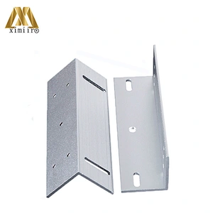 For 180KG Magnetic Lock Access Control System Install Door Access Control High Strength Aluminum ZLB180kg ZL Bracket