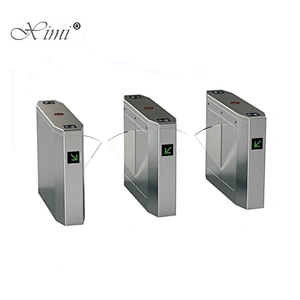 SUS304 Stainless Steel Waterproof Access Gate Swing Barrier Turnstile Speed Gate Smart Flap Turnstile Barrier
