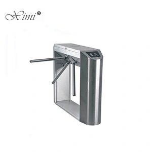 Good Quality 1.2mm Thickness Stainless Steel Smart Turnstile Tripod Smart Door Turnstile Gate Biometric Access Control Barrier