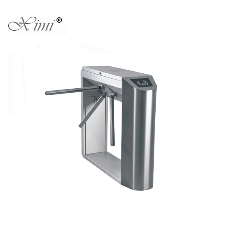 Good Quality 1.2mm Thickness Stainless Steel Smart Turnstile Tripod Smart Door Turnstile Gate Biometric Access Control Barrier