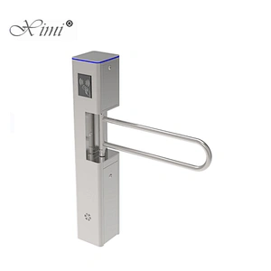 SUS304 Bridge-Type turnstile Fingerprint Biometric Turnstile Gate Access Control Turnstile Swing Barrier For Children
