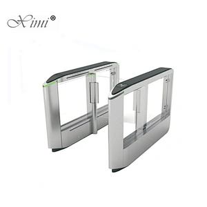XIMI 304 Stainless Steel Anti Pass Back Swing Turnstile Barrier Waterproof Speed Gate Turnstile Security Gate Turnstile