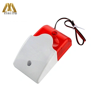 Flash LED strobe Light Siren 12V Work For GSM PSTN Home Security Voice Burglar Alarm System