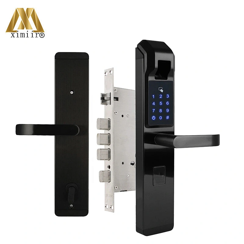 Biometric Fingerprint Door Locks Intelligent Electronic Lock XM-S903 Fingerprint Verification With Password & RFID Door Lock