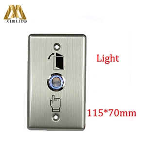 Door access controller stainless steel electrical panele emergency switch button panels exit button