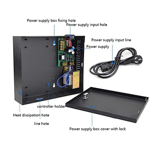 Four Doors Network Access Control Panel Board TCP/IP Board Wiegand Reader With Software Communication Protocol
