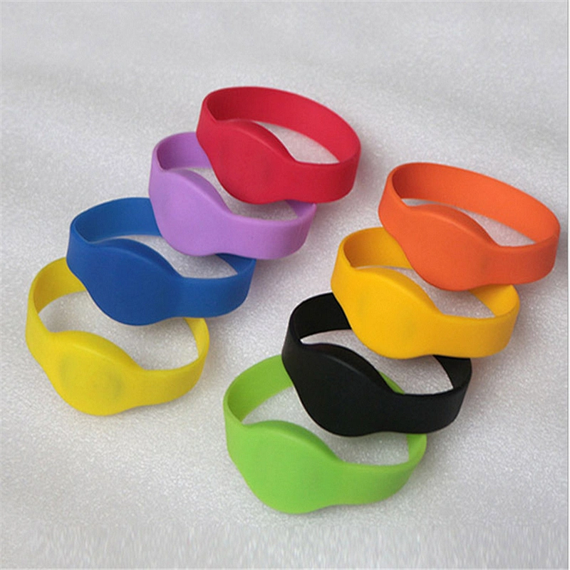 125khz Silicone Bracelets wristband TK4100 Rfid Wristband Access Control Card MF IC Wrist band Bracelet Tag