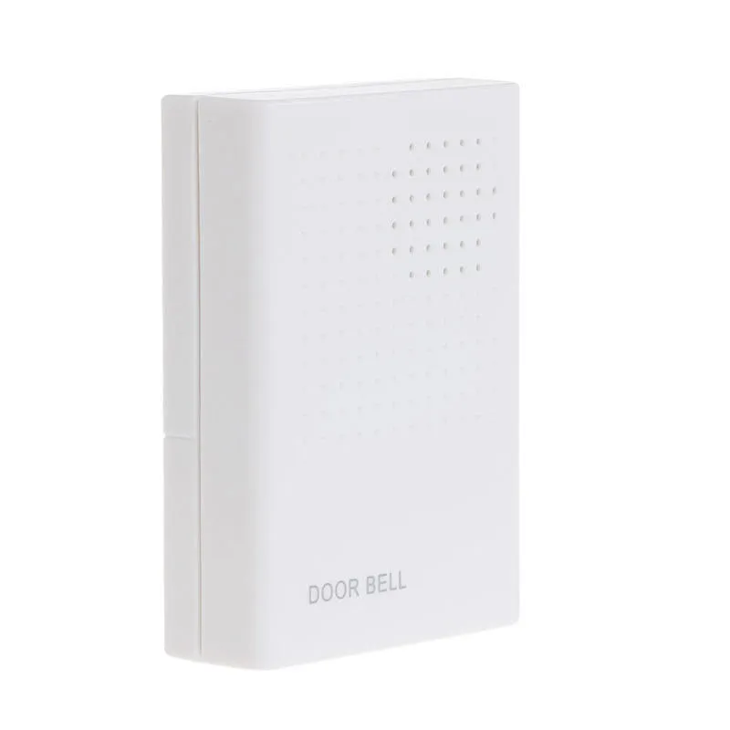 Wired Door Bell Chime DC 12V Vocal Wired Doorbell Welcome Door Bell For Office Home Security Access Control System White