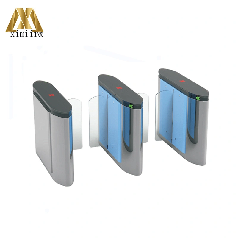 Automation gate barrier flap turnstile  reader Access Control System Security for Tourism.