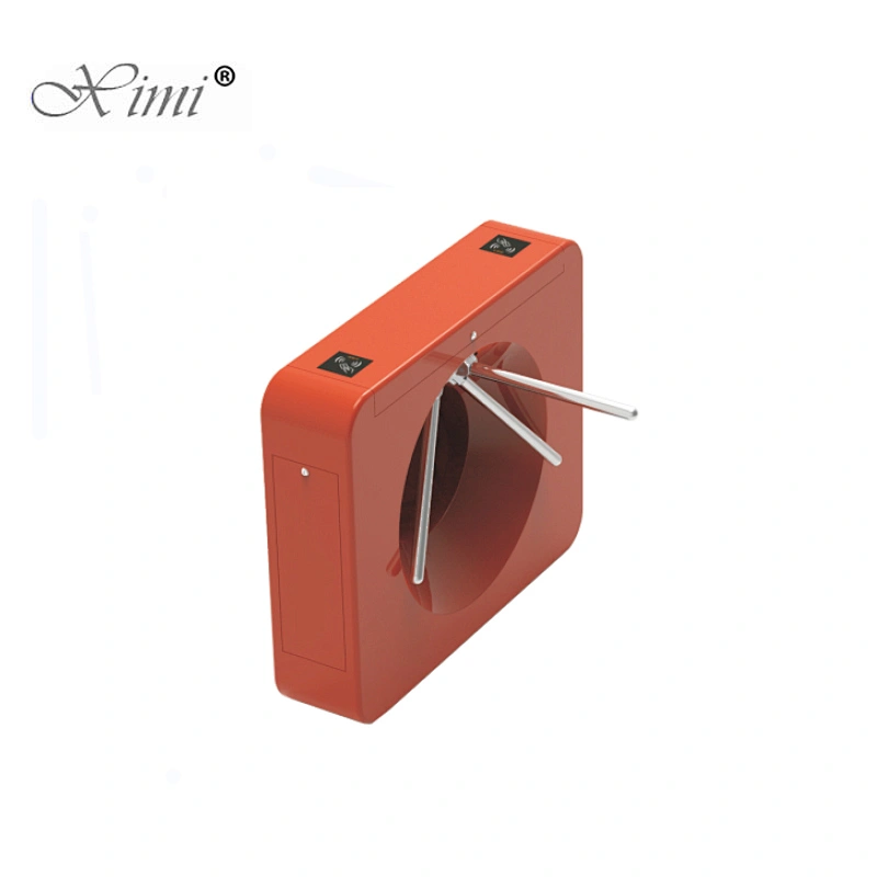 Shenzhen Factory TCP/IP Turnstile Access Control Tripod Turnstile With RFID Reader Turnstile Barcode Reader