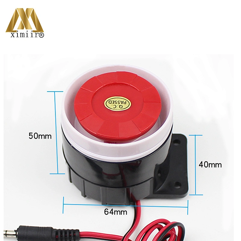 DC 12V Wired Mini Horn Siren Home Security Sound Alarm System 120dB Anti-theft Speaker Buzzer