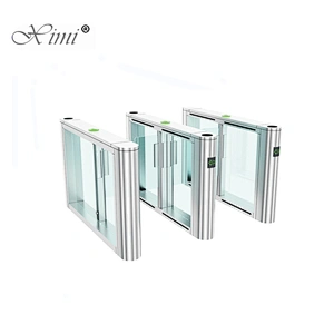 Shenzhen Factory OEM ODM Face Recognition Visitor Turnstile Full Height Door Security Turnstile Swing Turnstile Barrier Gate