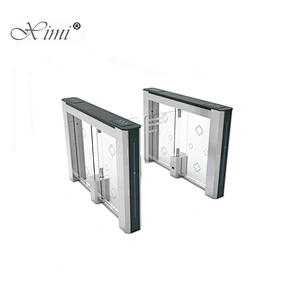 Smart Electronic Automatic Speed Sliding Turnstile Waterproof Stainless Steel RFID Reader Turnstile Speed Gate Turnstile