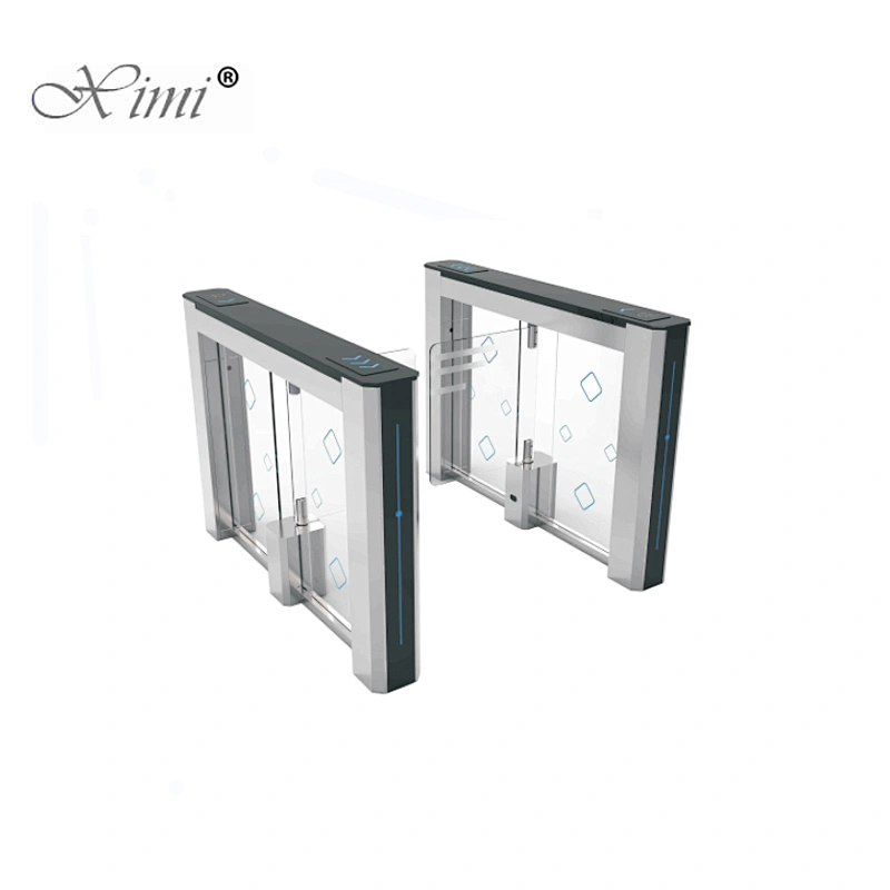 Smart Electronic Automatic Speed Sliding Turnstile Waterproof Stainless Steel RFID Reader Turnstile Speed Gate Turnstile