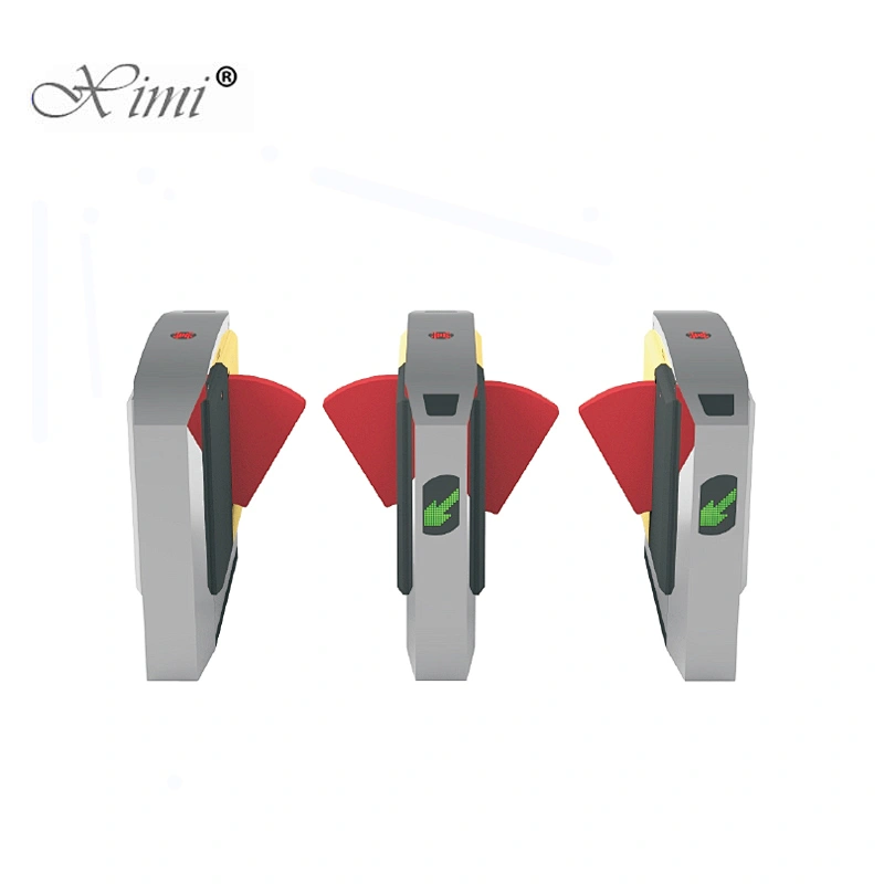 China Turnstile Factory OEM ODM SUS304 Smart Swing Gate Turnstile Access Control Face Fingerprint Flap Barrier Turnstile