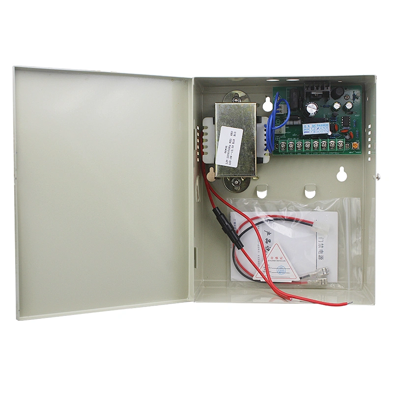 DC12V5A back up battery function Switch Power Supply AC110~220V Access Control Power Supply with metal box