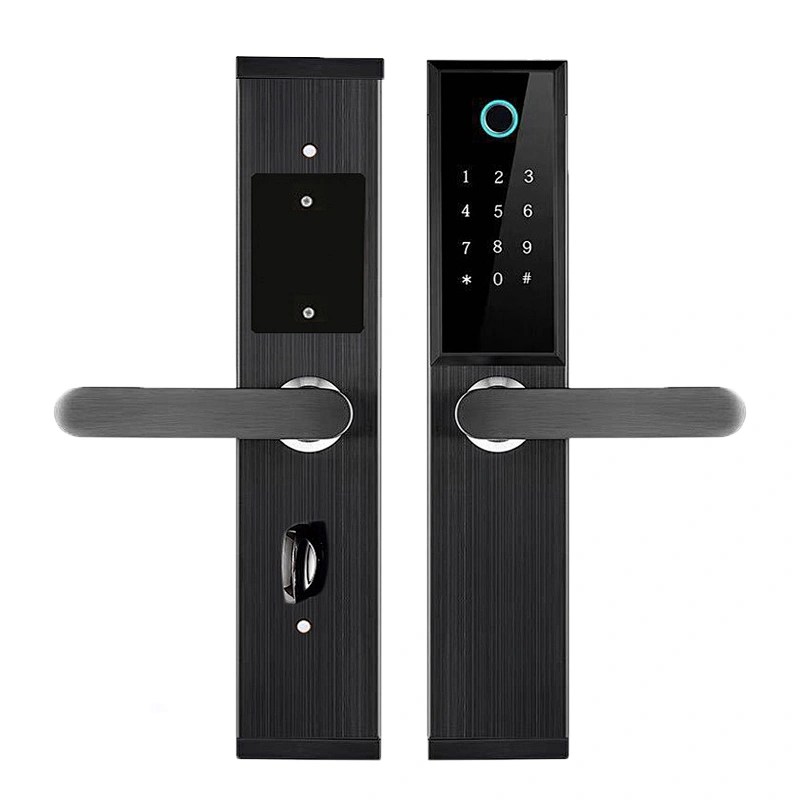 Bluetooth TTLock App Remote Control Biometric Fingerprint Lock Digital Password Electronic Smart Deadbolt Door Lock Hotel Lock
