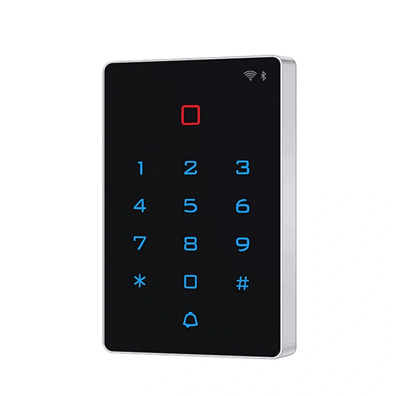 T12 WIFI Tuya Smart Door Lock IP68 Waterproof Access Control Standalone Keypad 13.56Mhz RFID Card Door Access Control System