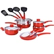 16 piece aluminium cookware set