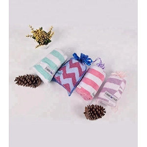 High quality Wrap around multi-colored cotton hair towel