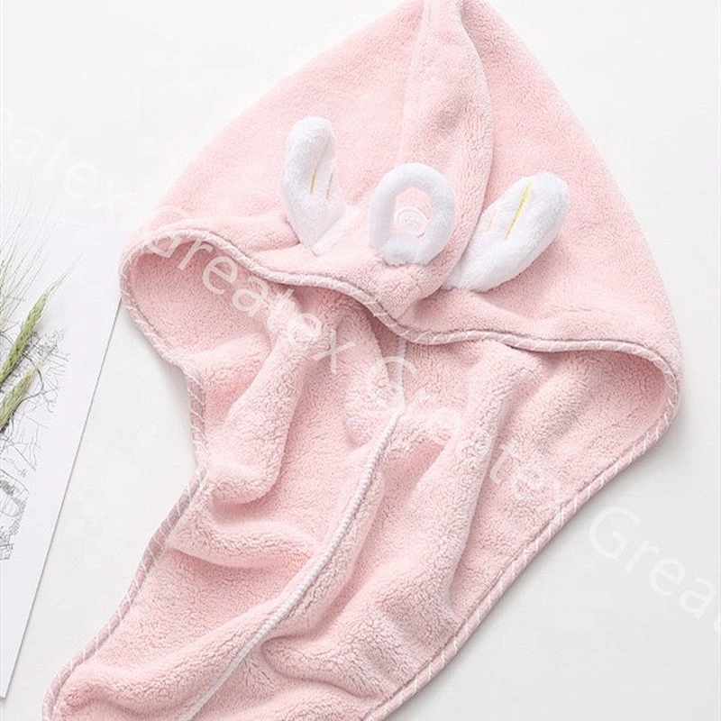 Top quality deluxe animal faces interesting microfibre hair towel