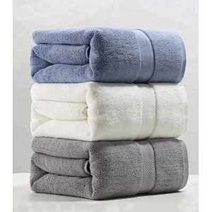 AZO free Luxury Extra large 100% cotton bath towel