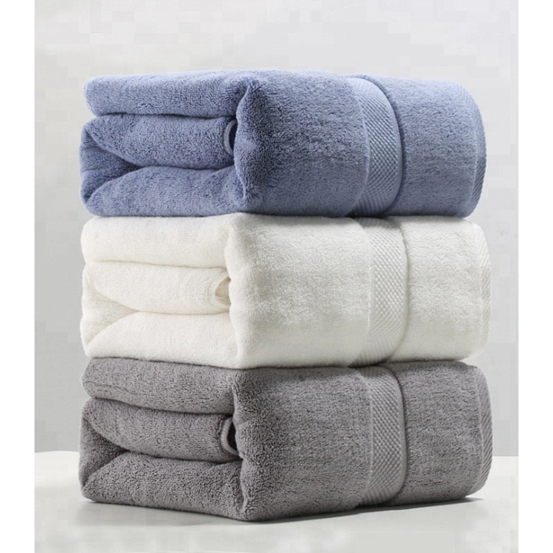 AZO free Luxury Extra large 100% cotton bath towel