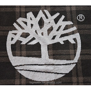 Extra large Cotton Terry Logo Jacquard towel