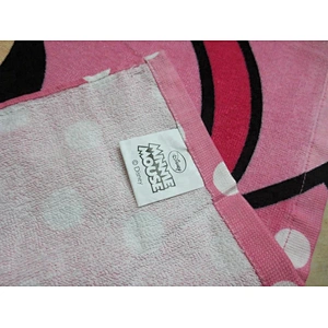 Cotton Velour Printed Cartoon lightweight beach towels