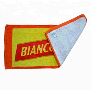 Best selling outdoor sport promotion custom print slogan towel