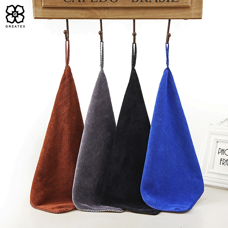 Custom design quick dry cotton microfiber hair salon turban towel