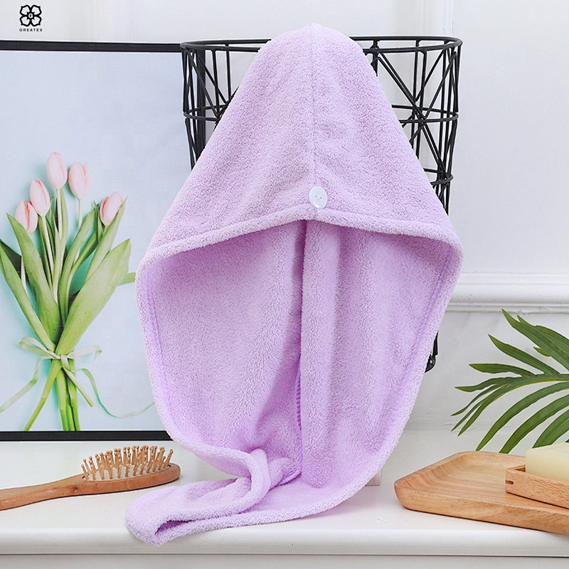 Newest inexpensive novelty super soft quick dry ponyail hair towel hair turban