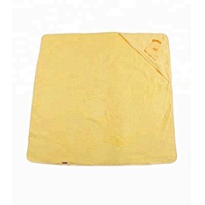 Adorable Pastel color bamboo baby hooded towel