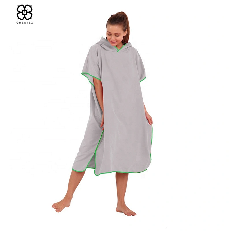 2020 best selling wholesale microfiber changing surf poncho robe