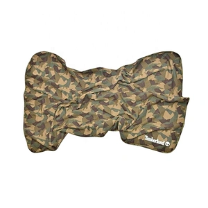 Super soft Camouflage Printed Travel Warming Flannel blanket fleece