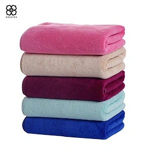 Inexpensive best selling multi-colored hair salon towel